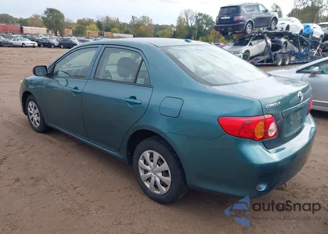 2009 Toyota Corolla Le из США, поврежденный, VIN 1NXBU40E29Z033664